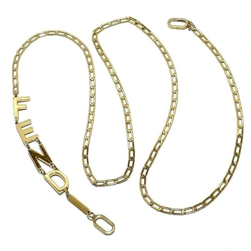 FENDI Necklace/Belt Figaro Chain - Picture 4 of 14